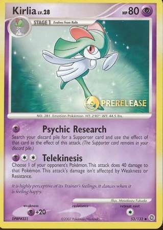 Kirlia Card Front