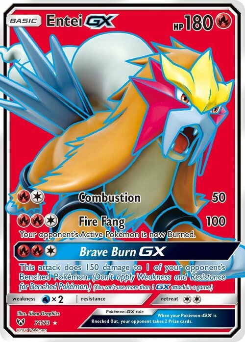 Entei GX Card Front