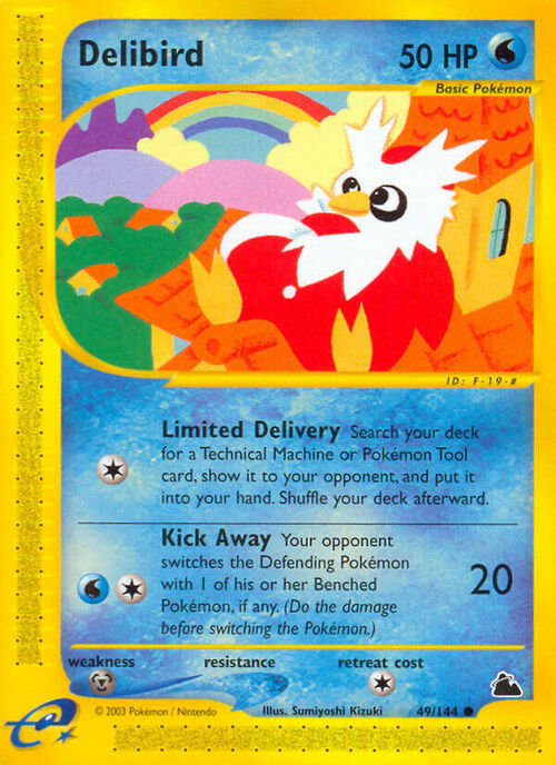 Delibird Card Front