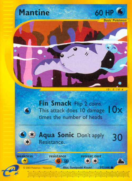 Mantine Card Front