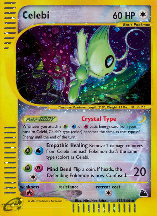 Celebi Card Front