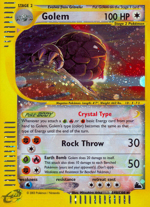 Golem Card Front