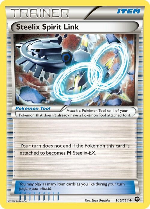 Steelix Spirit Link Card Front