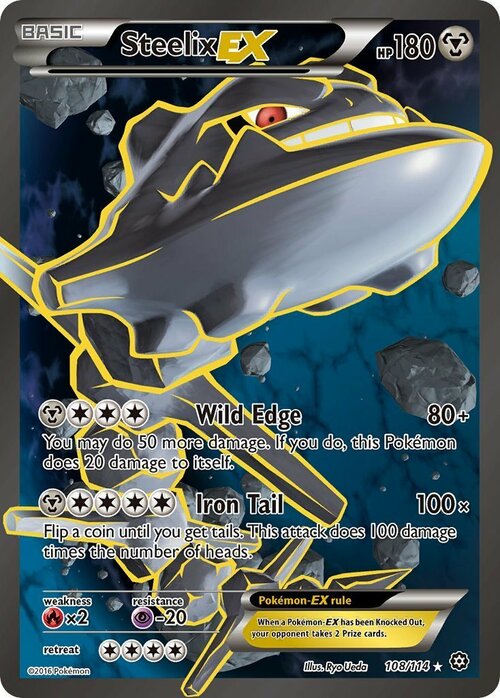 Steelix EX Card Front