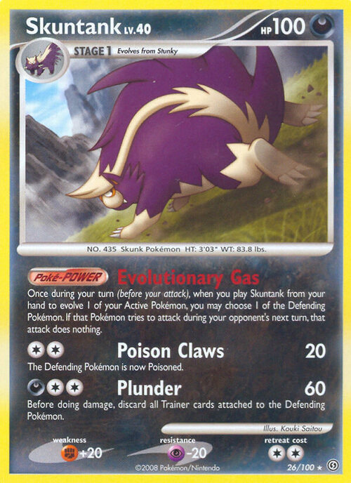 Skuntank Card Front