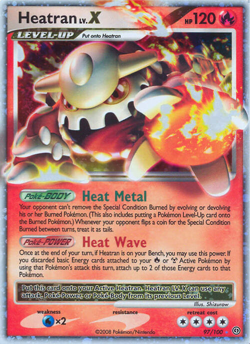 Heatran LV.X Card Front