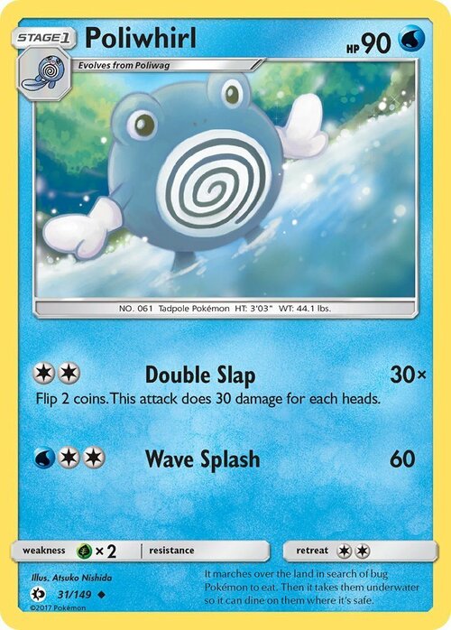 Poliwhirl Card Front