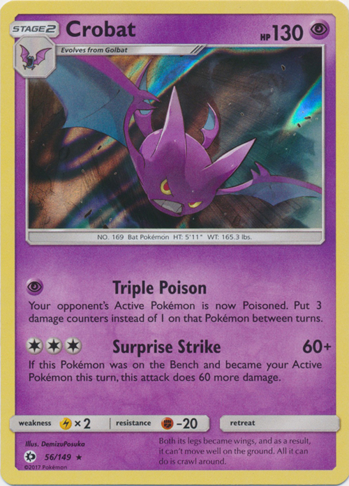 Crobat Card Front