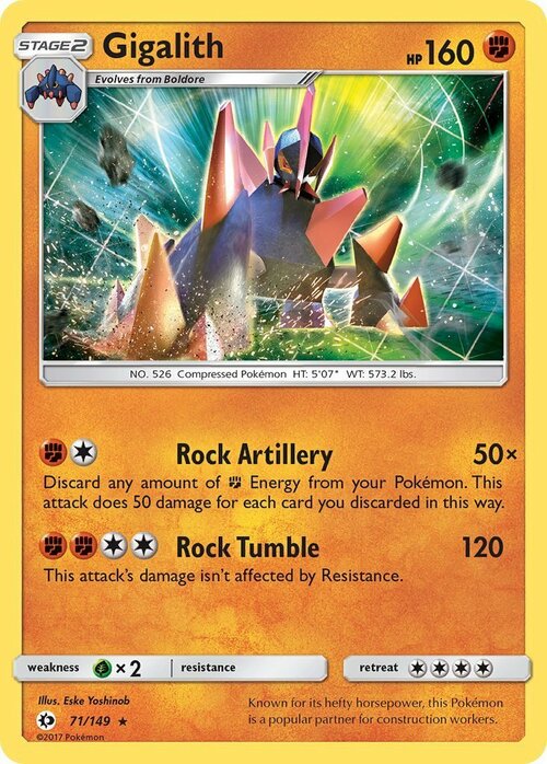 Gigalith Card Front