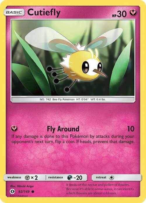 Cutiefly Card Front