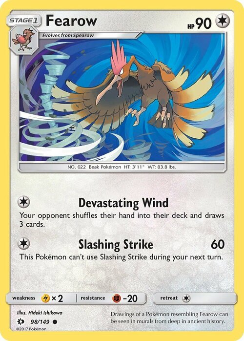 Fearow Card Front