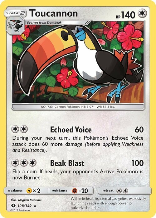 Toucannon Card Front