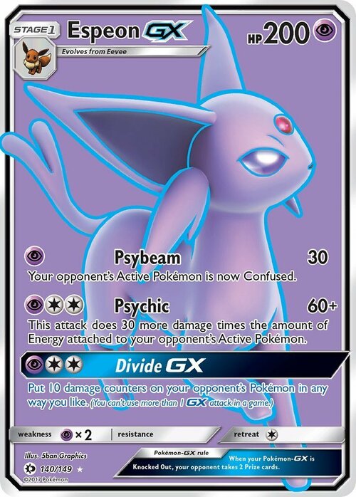 Espeon GX Card Front