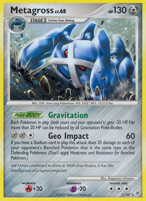 Metagross Card Front