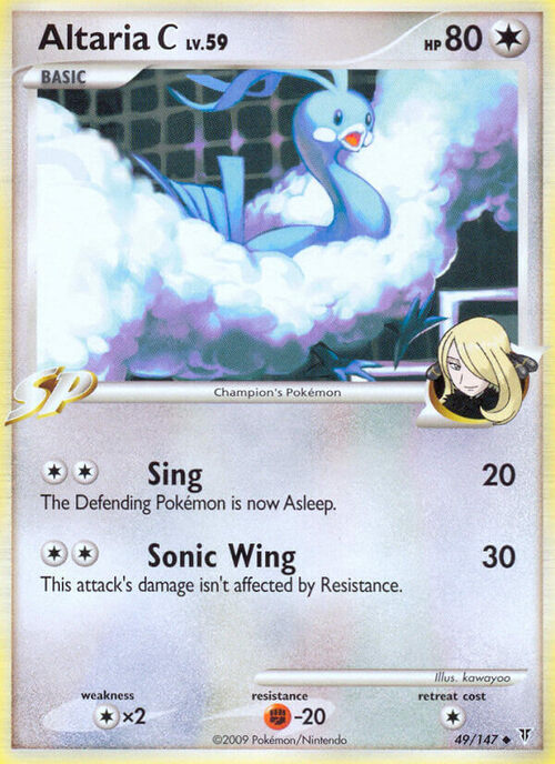 Altaria C Card Front