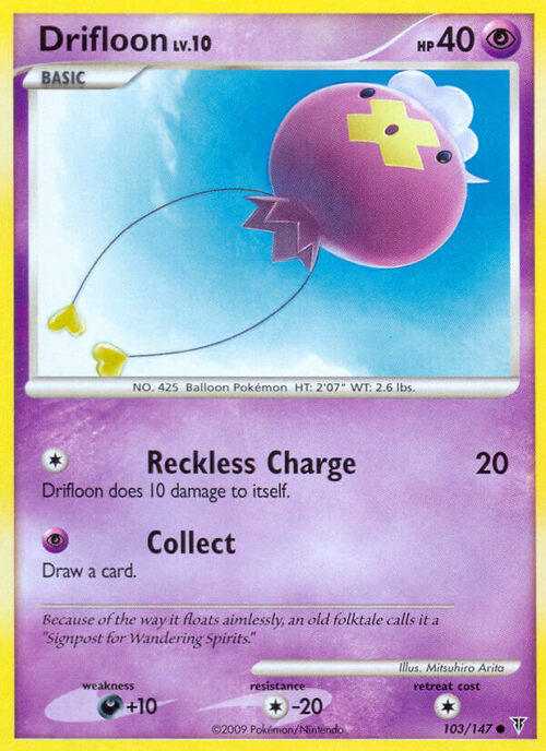 Drifloon Card Front