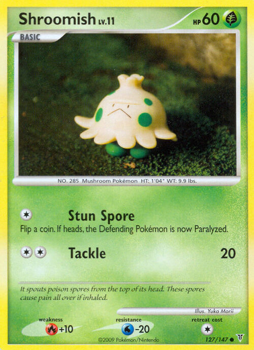 Shroomish Card Front