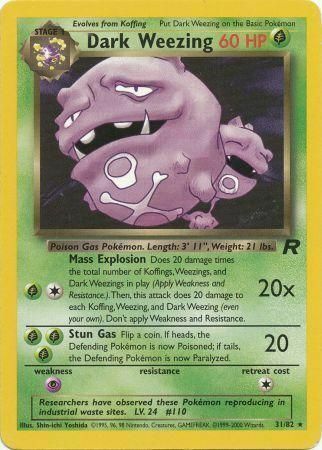 Dark Weezing Card Front