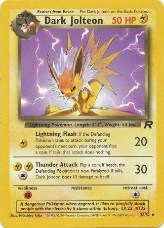 Dark Jolteon Card Front