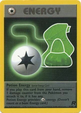 Potion Energy Card Front