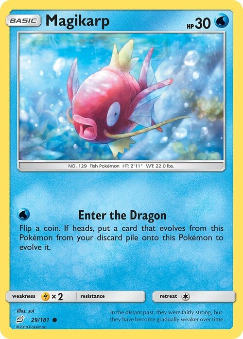 Magikarp Card Front