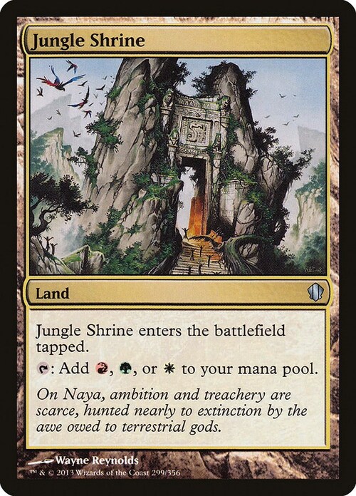 Jungle Shrine Card Front