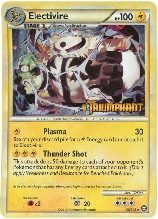 Electivire Card Front