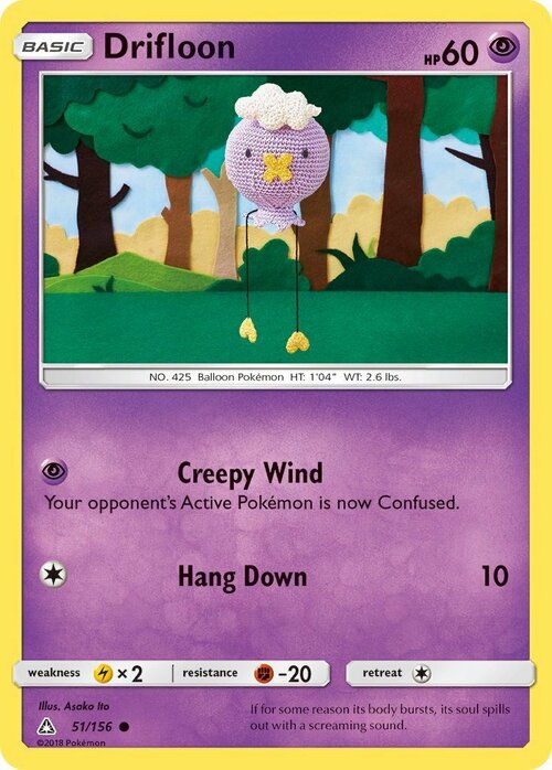 Drifloon Card Front