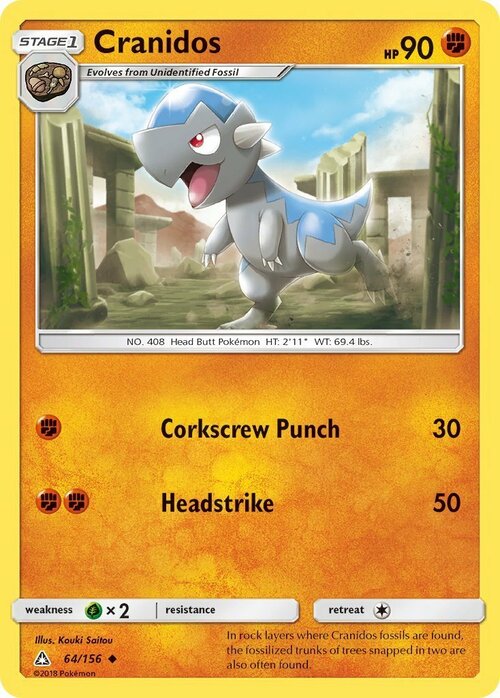 Cranidos Card Front