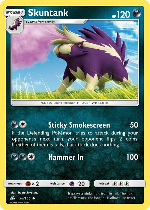 Skuntank Card Front