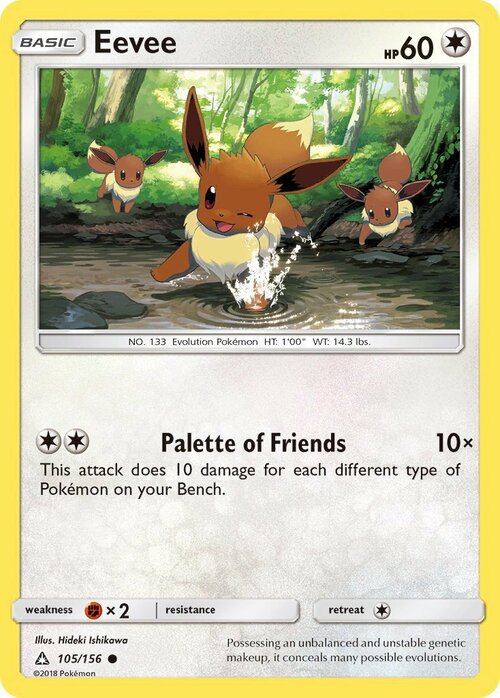 Eevee Card Front