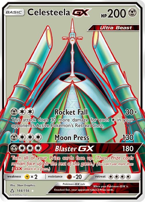 Celesteela GX Card Front