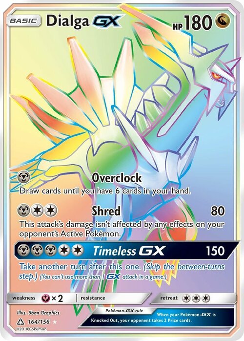 Dialga GX Card Front