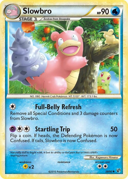 Slowbro Card Front