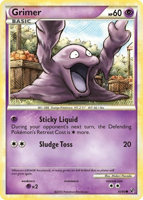 Grimer Card Front