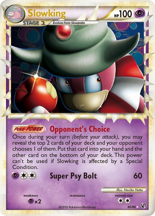 Slowking Card Front