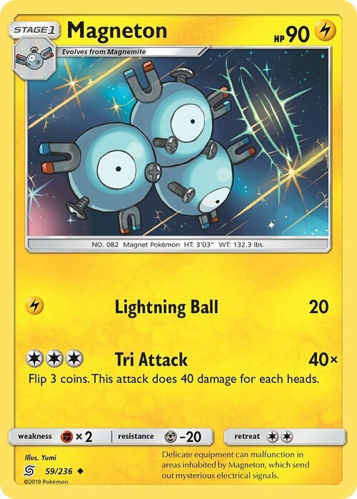 Magneton Card Front