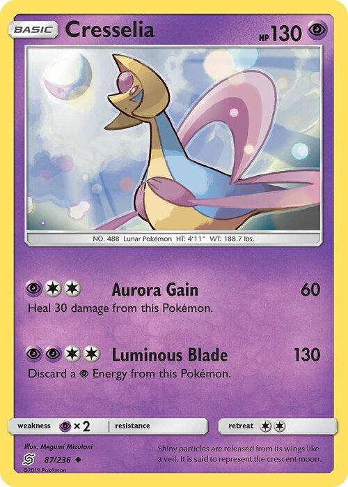 Cresselia Card Front