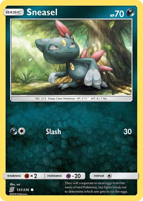 Sneasel Card Front