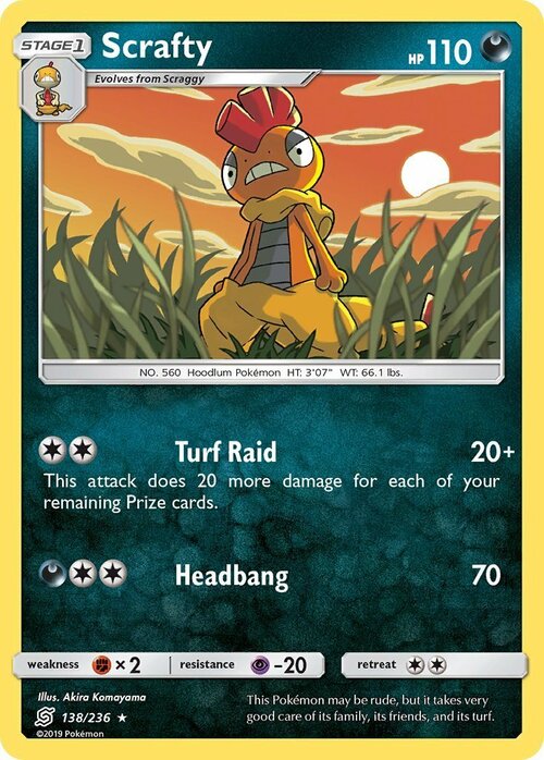 Scrafty Card Front