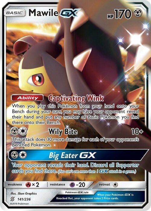 Mawile GX Card Front