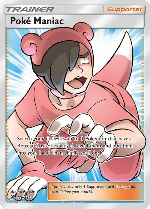 Poké Maniac Card Front