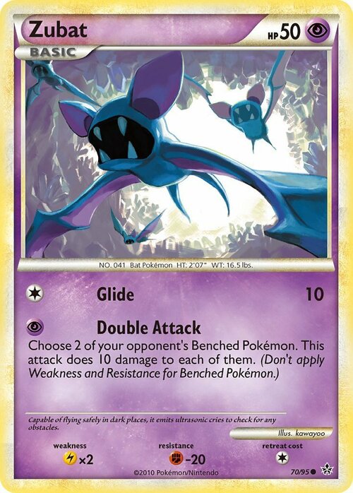 Zubat Card Front