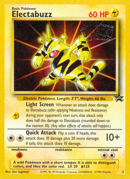 Electabuzz Card Front