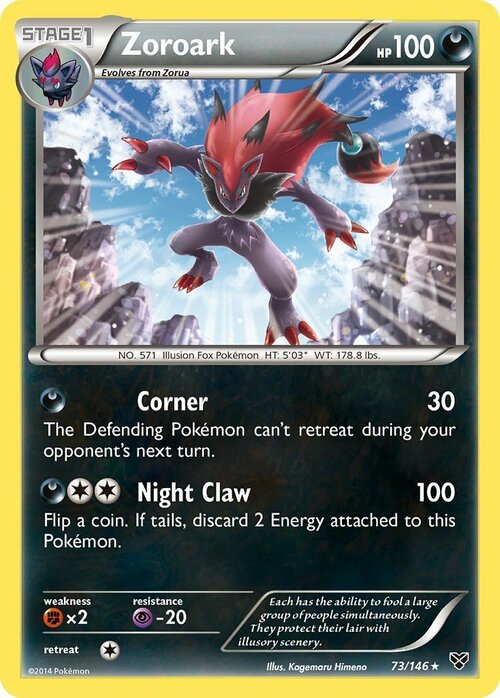 Zoroark Card Front