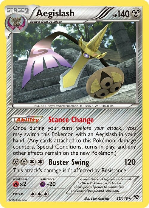 Aegislash Card Front