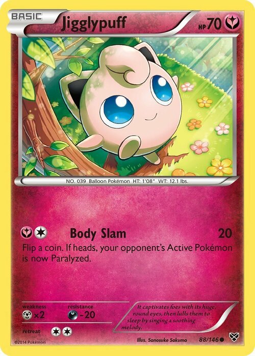 Jigglypuff Card Front