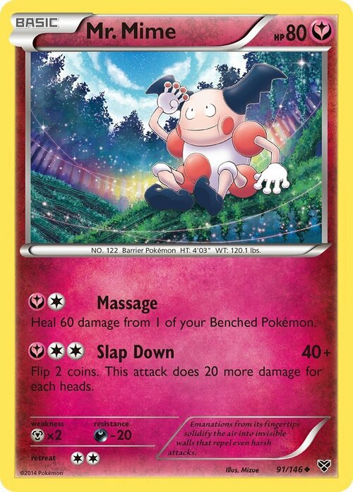 Mr. Mime Card Front