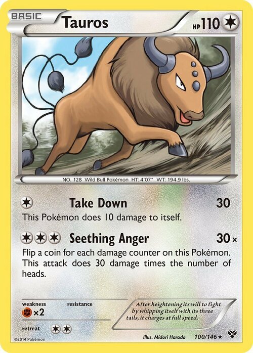 Tauros Card Front