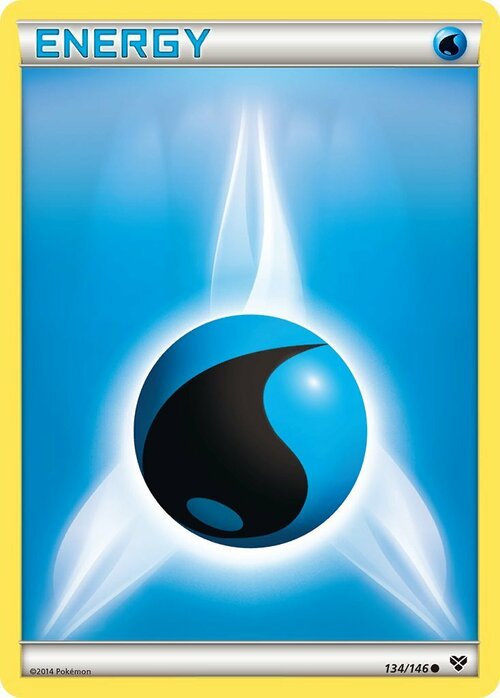 Water Energy Card Front